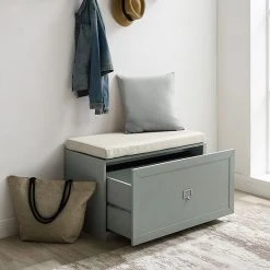 Crosley Harper Entryway Bench Gray 10 Crosley Harper Entryway Bench Gray -Crosley Shop unnamed file 1093