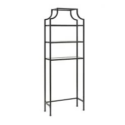 Crosley Aimee 3-Shelf Bathroom Space Saver Soft Gold