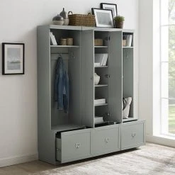 Crosley Harper Entryway 3-piece Set Gray 10 Crosley Harper Entryway 3-piece Set Gray -Crosley Shop unnamed file 1126