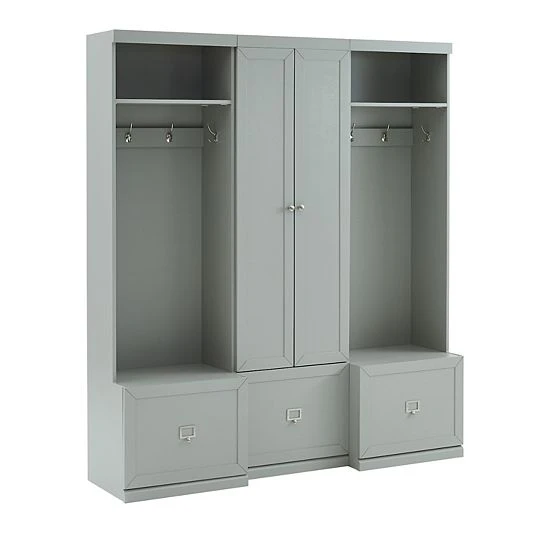 Crosley Harper Entryway 3-piece Set Gray 7 Crosley Harper Entryway 3-piece Set Gray - Image 5