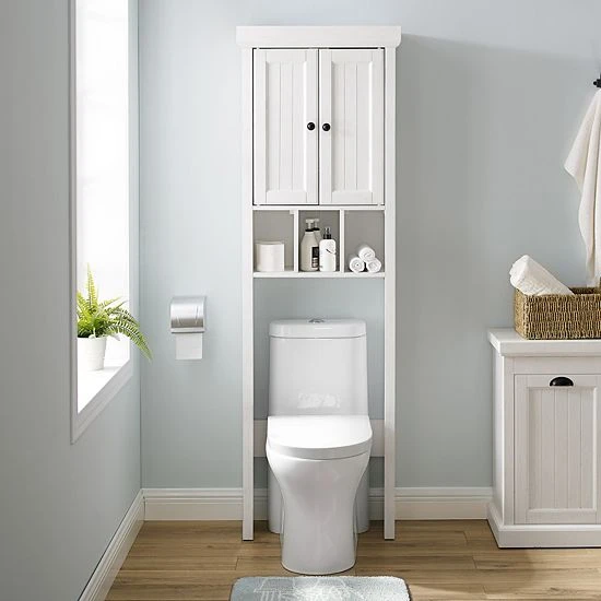 Crosley Seaside Space Saver Bathroom Cabinet 4 Crosley Seaside Space Saver Bathroom Cabinet - Image 2