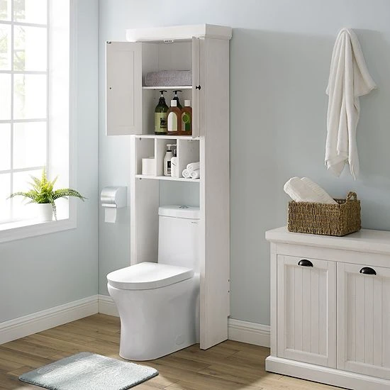 Crosley Seaside Space Saver Bathroom Cabinet 6 Crosley Seaside Space Saver Bathroom Cabinet - Image 4
