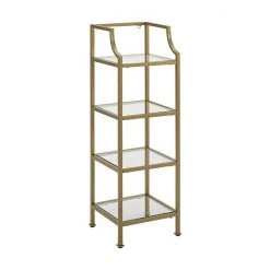 Crosley Aimee Short Etagere Oil Rubbed Bronze