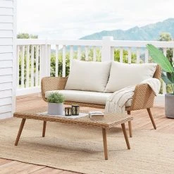 Crosley Landon Wicker Outdoor Conversation Loveseat & Coffee Table 2-piece Set 7 Crosley Landon Wicker Outdoor Conversation Loveseat & Coffee Table 2-piece Set -Crosley Shop unnamed file 1238