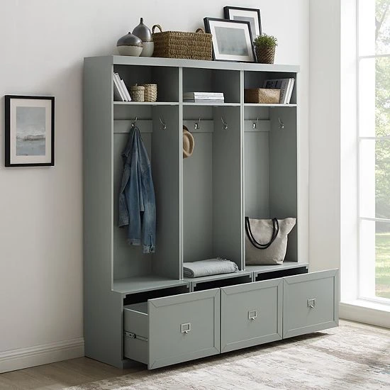 Crosley Harper Entryway 3-piece Set White - Image 3