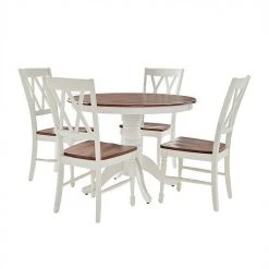 Crosley Shelby 5-Piece Round Dining Set