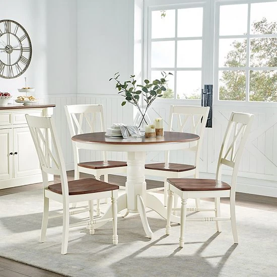 Crosley Shelby 5-Piece Round Dining Set - Image 2