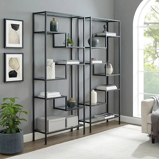Crosley Sloane 2-Piece Etagere Set 4 Crosley Sloane 2-Piece Etagere Set - Image 2
