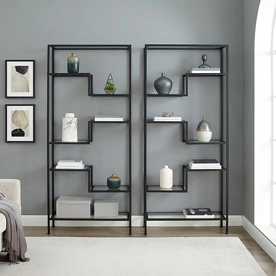 Crosley Sloane 2-Piece Etagere Set 5 Crosley Sloane 2-Piece Etagere Set - Image 3