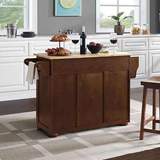 Crosley Eleanor Wood Top Kitchen Island - Image 3