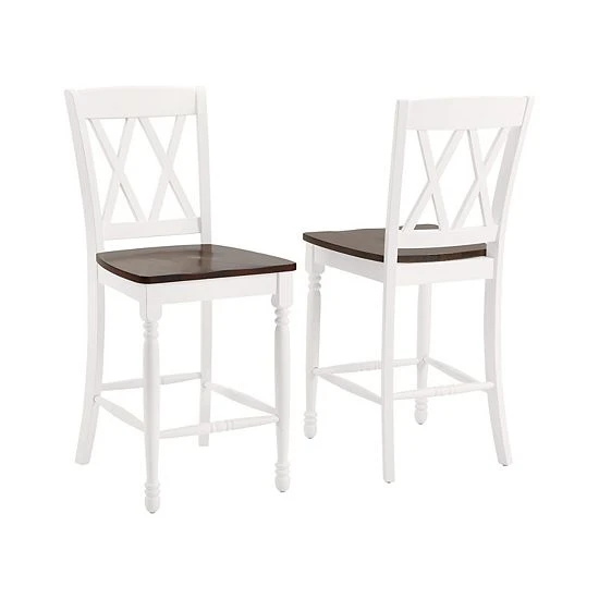 Crosley Shelby Counter Stool 2-piece Set
