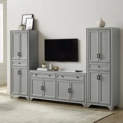 Crosley Tara Entertainment TV Stand & Storage Cabinet 3-piece Set Distressed White 15 Crosley Tara Entertainment TV Stand & Storage Cabinet 3-piece Set Distressed White -Crosley Shop unnamed file 1496
