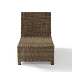 Crosley Bradenton Wicker Sectional Center Patio Chair White Brown 16 Crosley Bradenton Wicker Sectional Center Patio Chair White Brown -Crosley Shop unnamed file 150