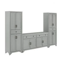 Crosley Tara Entertainment TV Stand & Storage Cabinet 3-piece Set Distressed White 19 Crosley Tara Entertainment TV Stand & Storage Cabinet 3-piece Set Distressed White -Crosley Shop unnamed file 1500