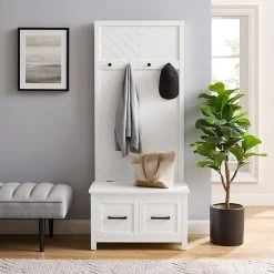 Crosley Kayce Hall Tree Storage Bench -Crosley Shop unnamed file 1518