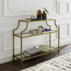 Crosley Aimee Glass Console Table -Crosley Shop unnamed file 1676