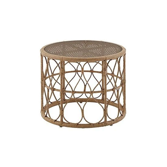 Crosley Juniper Outdoor Wicker Conversation 2-Piece Set 5 Crosley Juniper Outdoor Wicker Conversation 2-Piece Set - Image 3