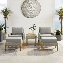 Crosley Capella Wicker Patio Chair, Ottoman & End Table 5-piece Set Gray 10 Crosley Capella Wicker Patio Chair, Ottoman & End Table 5-piece Set Gray -Crosley Shop unnamed file 1797