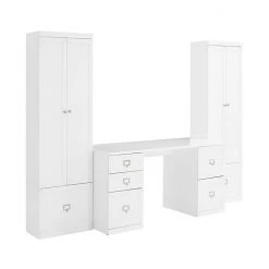 Crosley Harper File Cabinet & Desk 2-piece Set