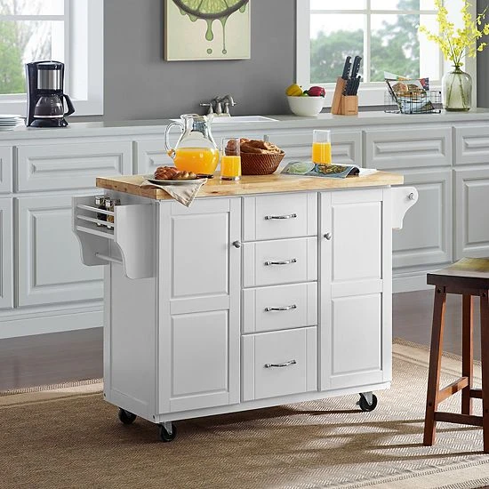 Crosley Elliott Kitchen Cart - Image 3