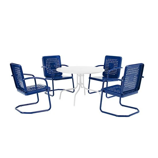 Crosley Bates Outdoor Metal Dining 5-Piece Set