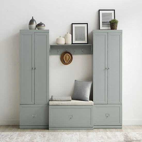 Crosley Harper Entryway 4-piece Set White - Image 4