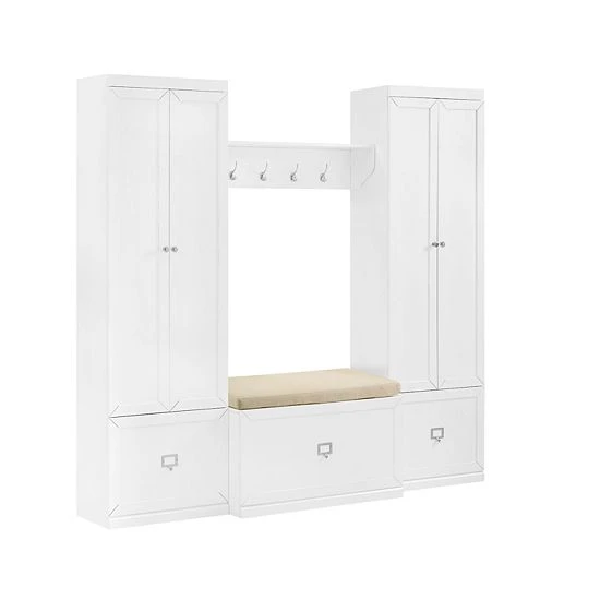 Crosley Harper Entryway 4-piece Set White - Image 5
