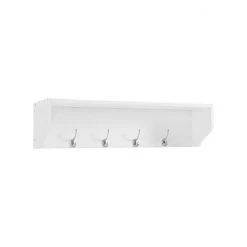 Crosley Harper Entryway Wall Shelf White