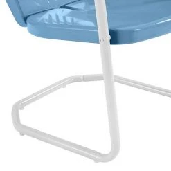 Crosley Griffith 3-Piece Outdoor Metal Bistro Set White Gloss 13 Crosley Griffith 3-Piece Outdoor Metal Bistro Set White Gloss -Crosley Shop unnamed file 1954