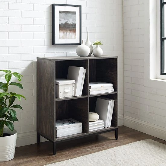 Crosley Jacobsen 4-Cube Bookcase - Image 4