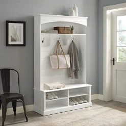 Crosley Bartlett Hall Tree Storage Cabinet -Crosley Shop unnamed file 2088
