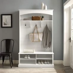 Crosley Bartlett Hall Tree Storage Cabinet -Crosley Shop unnamed file 2089