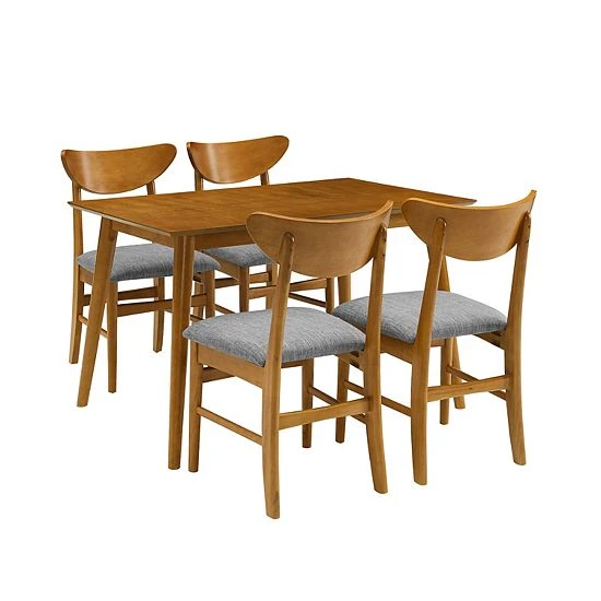 Crosley Landon 5-Piece Dining Set Acorn - Image 2