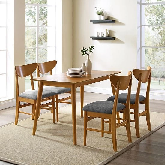 Crosley Landon 5-Piece Dining Set Acorn - Image 3