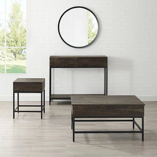Crosley Jacobsen 3-Piece Coffee Table Set - Image 2
