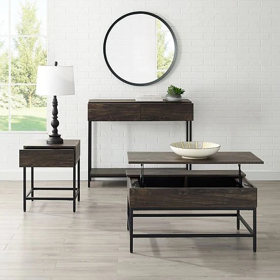 Crosley Jacobsen 3-Piece Coffee Table Set - Image 4