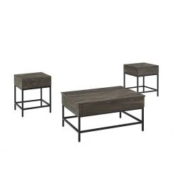 Crosley Jacobsen 3-Piece Coffee Table Set