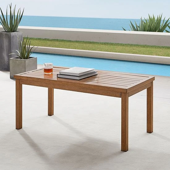 Crosley Ridley Outdoor Metal Coffee Table 4 Crosley Ridley Outdoor Metal Coffee Table - Image 2
