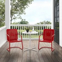 Crosley Bates 3-Piece Outdoor Metal Bistro Set Bright Red Gloss 10 Crosley Bates 3-Piece Outdoor Metal Bistro Set Bright Red Gloss -Crosley Shop unnamed file 2200