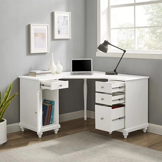 Crosley Palmetto Corner Desk 9 Crosley Palmetto Corner Desk - Image 7