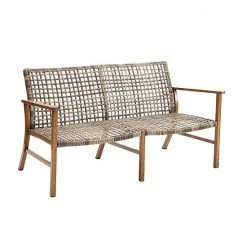 Crosley Ridley Outdoor Wicker & Metal Loveseat