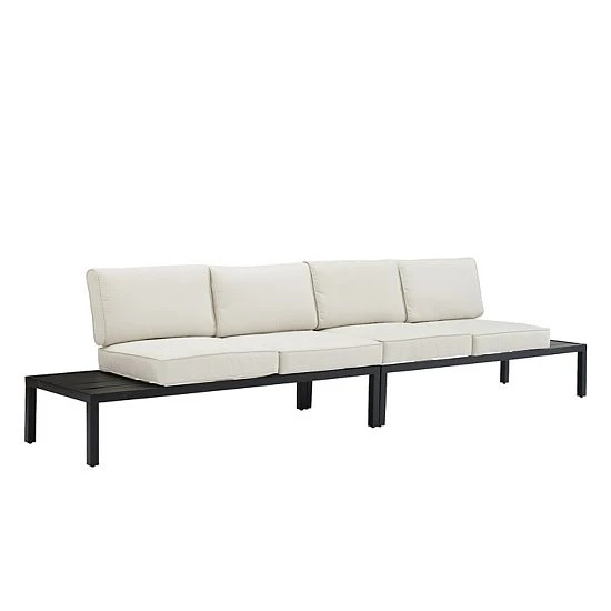 Crosley Piermont Outdoor Metal Sectional 2-Piece Set