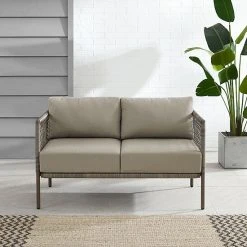 Crosley Cali Bay Outdoor Wicker Loveseat -Crosley Shop unnamed file 2335
