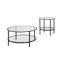 Crosley Aimee 2-Piece Coffee Table Set