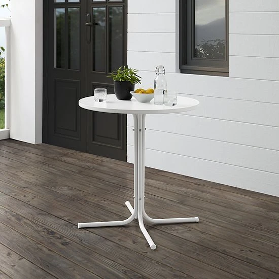 Crosley Griffith Outdoor Metal Bistro Table 6 Crosley Griffith Outdoor Metal Bistro Table - Image 4