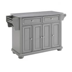 Crosley Alexandria Kitchen Island White