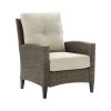 Crosley Rockport Outdoor Wicker High-Back Armchair