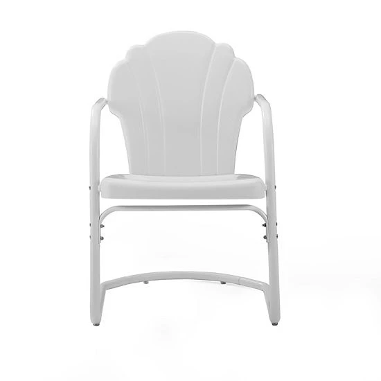 Crosley Tulip Outdoor Chair 2-piece Set White - Image 5