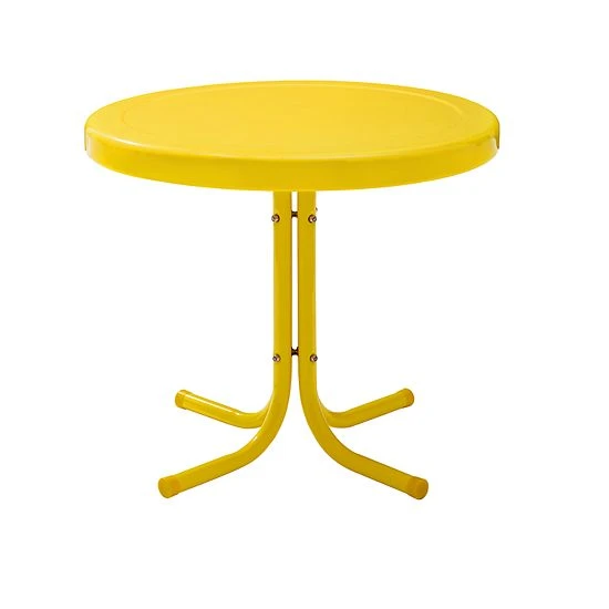 Crosley Furniture Retro Metal Side Table Key Lime - Image 5