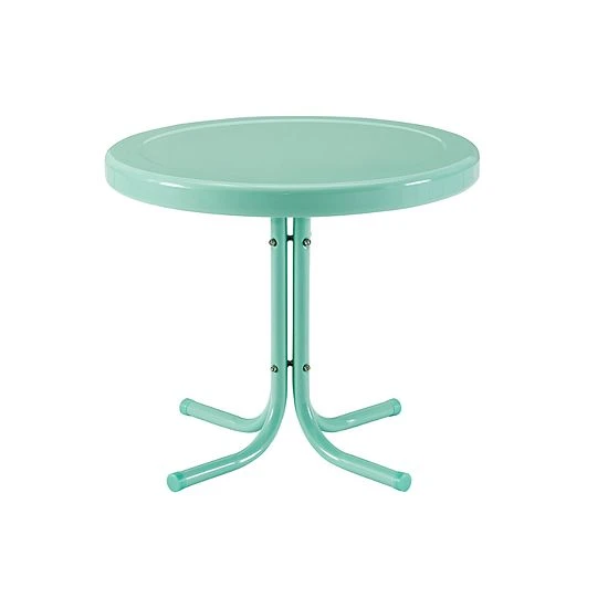 Crosley Furniture Retro Metal Side Table Key Lime - Image 12